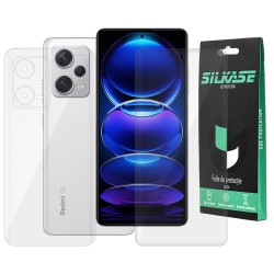 Set 2 folii SILKASE pentru Xiaomi Redmi Note 12 Pro Plus, protectie telefon, silicon regenerabil