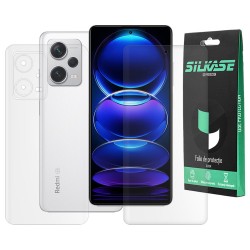 Set 2 folii mate SILKASE pentru Xiaomi Redmi Note 12 Pro Plus, protectie telefon, silicon