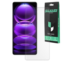 Folie mata SILKASE pentru Xiaomi Redmi Note 12 Pro, protectie ecran, silicon