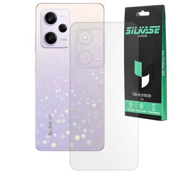 Folie spate mata SILKASE pentru Xiaomi Redmi Note 12 Pro, protectie spate, silicon (SILKASE, Folii telefoane) by www.silkase.ro Folie spate mata SILKASE pentru Xiaomi Redmi Note 12 Pro, protectie spate, silicon (Redmi Note 12 Pro, F5747) by www.silkase.ro
