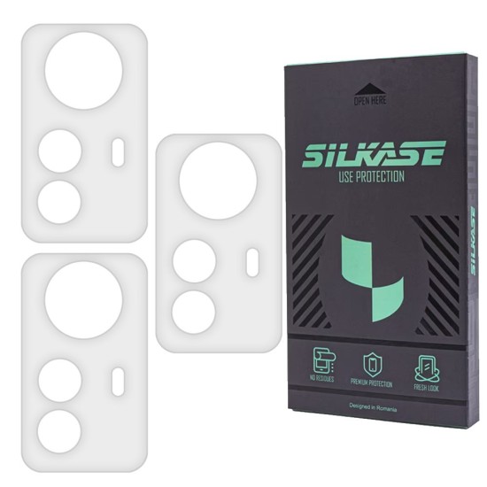 Set folii SILKASE pentru Xiaomi Redmi Note 12S, 3 buc, protectie camera silicon, regenerabile, antibacteriene (SILKASE, Set Folii Camere silicon) by www.silkase.ro Set folii SILKASE pentru Xiaomi Redmi Note 12S, 3 buc, protectie camera silicon, regenerabile, antibacteriene (Redmi Note 12S, C0506) by www.silkase.ro