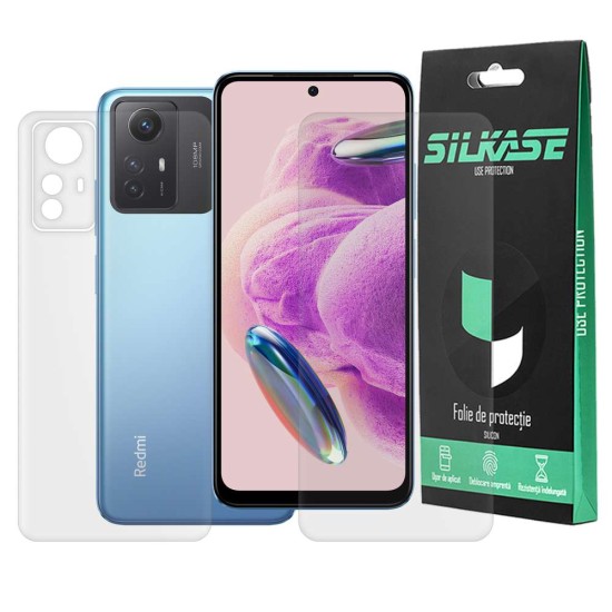 Set 2 folii mate SILKASE pentru Xiaomi Redmi Note 12S protectie telefon silicon (SILKASE, Set Folii Mate) by www.silkase.ro Set 2 folii mate SILKASE pentru Xiaomi Redmi Note 12S protectie telefon silicon (Redmi Note 12S, F5972) by www.silkase.ro