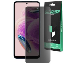 Folie privacy mata SILKASE pentru Xiaomi Redmi Note 12S protectie ecran silicon