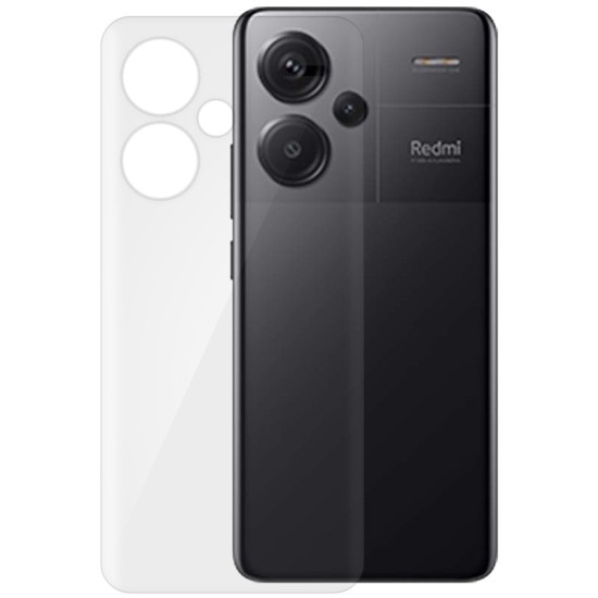 Folie spate SILKASE pentru Xiaomi Redmi Note 13 Pro Plus, protectie spate, silicon regenerabil (Redmi Note 13 Pro+, F6463) by www.silkase.ro