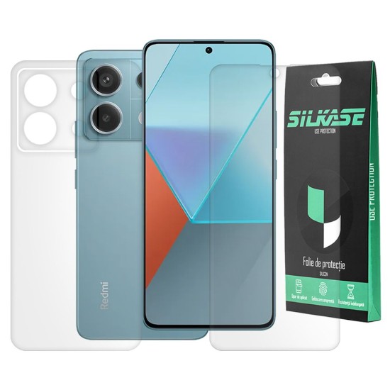 Set 2 folii mate SILKASE pentru Xiaomi Redmi Note 13 Pro, protectie telefon, silicon (SILKASE, Set Folii Mate) by www.silkase.ro Set 2 folii mate SILKASE pentru Xiaomi Redmi Note 13 Pro, protectie telefon, silicon (Redmi Note 13 Pro, F6459) by www.silkase.ro