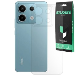 Folie spate mata SILKASE pentru Xiaomi Redmi Note 13, protectie spate, silicon