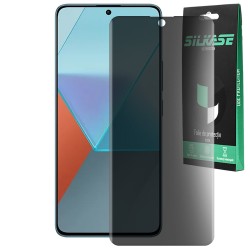 Folie privacy mata SILKASE pentru Xiaomi Redmi Note 13, protectie ecran, silicon