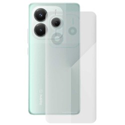Folie spate SILKASE pentru Xiaomi Redmi Note 14 5G, protectie spate, silicon regenerabil