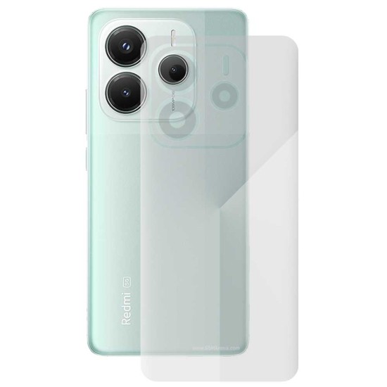 Folie spate SILKASE pentru Xiaomi Redmi Note 14 5G, protectie spate, silicon regenerabil (Redmi Note 14, F7523) by www.silkase.ro