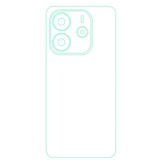 Folie spate mata SILKASE pentru Xiaomi Redmi Note 14 5G, protectie spate, silicon (SILKASE, Redmi Note 14) by www.silkase.ro Folie spate mata SILKASE pentru Xiaomi Redmi Note 14 5G, protectie spate, silicon (Redmi Note 14, F7526) by www.silkase.ro