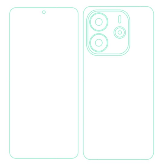 Set 2 folii mate SILKASE pentru Xiaomi Redmi Note 14 5G, protectie telefon, silicon (SILKASE, Redmi Note 14) by www.silkase.ro Set 2 folii mate SILKASE pentru Xiaomi Redmi Note 14 5G, protectie telefon, silicon (Redmi Note 14 Pro, F7527) by www.silkase.ro