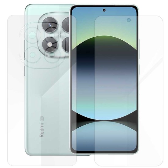 Set 2 folii SILKASE pentru Xiaomi Redmi Note 14 Pro, protectie telefon, silicon regenerabil (SILKASE, Set Folii Lucioase) by www.silkase.ro Set 2 folii SILKASE pentru Xiaomi Redmi Note 14 Pro, protectie telefon, silicon regenerabil (Redmi Note 14 Pro, F7532) by www.silkase.ro