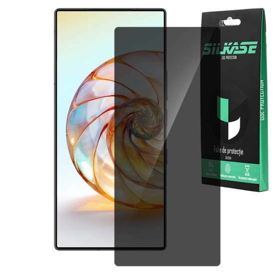Folie privacy SILKASE pentru ZTE Nubia Z60 Ultra (Photographer Edition), protectie ecran, silicon (Nubia Z60 Ultra, F7362) by www.silkase.ro