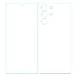 Set 2 folii mate SILKASE pentru ZTE nubia RedMagic 10 Pro, protectie telefon, silicon