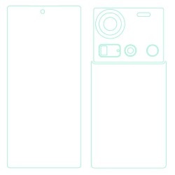 Set 2 folii mate SILKASE pentru ZTE nubia Z70 Ultra, protectie telefon, silicon Set 2 folii mate SILKASE pentru ZTE nubia Z70 Ultra, protectie telefon, silicon
