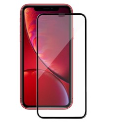 Folie sticla iPhone XR, SLR, FullGlue, FullCover, tempered glass 9H, negru Folie sticla iPhone XR, SLR, FullGlue, FullCover, tempered glass 9H, negru