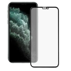 Folie sticla mata, iPhone 11 Pro Max, SLR, FullGlue, FullCover matte, tempered glass 9H, negru