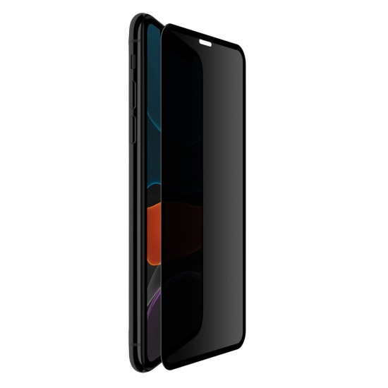 Folie sticla privacy mata compatibila cu iPhone 11 Pro, SILKASE, FullGlue, tempered glass 9H, negru (SILKASE, iPhone 11 Pro) by www.silkase.ro Folie sticla privacy mata compatibila cu iPhone 11 Pro, SILKASE, FullGlue, tempered glass 9H, negru (iPhone 11 Pro, F1336) by www.silkase.ro