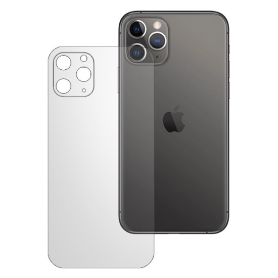 Folie spate mata SILKASE pentru iPhone 11 Pro Max, protectie spate, silicon regenerabil (SILKASE, iPhone 11 Pro Max) by www.silkase.ro Folie spate mata SILKASE pentru iPhone 11 Pro Max, protectie spate, silicon regenerabil (iPhone 11 Pro Max, F2384) by www.silkase.ro