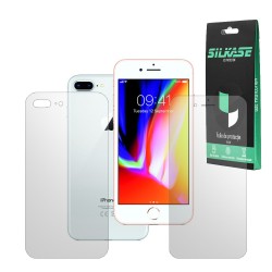 Set 2 folii mate SILKASE pentru iPhone 7 Plus, protectie telefon, silicon regenerabil
