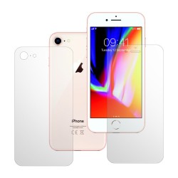 Set 2 folii mate SILKASE pentru iPhone 8, protectie telefon, silicon regenerabil Set 2 folii mate SILKASE pentru iPhone 8, protectie telefon, silicon regenerabil