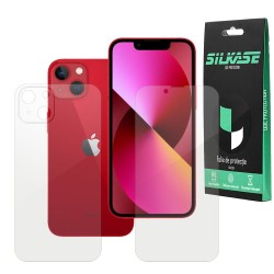 Set 2 folii SILKASE pentru iPhone 13, protectie telefon, silicon regenerabil Set 2 folii SILKASE pentru iPhone 13, protectie telefon, silicon regenerabil