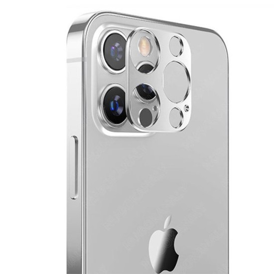 Rama protectie camera Aluminiu SILKASE pentru iPhone 13 Pro, FullGlue, argintiu (SILKASE, iPhone 13 Pro) by www.silkase.ro Rama protectie camera Aluminiu SILKASE pentru iPhone 13 Pro, FullGlue, argintiu (iPhone 13 Pro, P0053) by www.silkase.ro