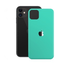 Folie spate skin iPhone 11, SILKASE Camo, culoare turcoaz Folie spate skin iPhone 11, SILKASE Camo, culoare turcoaz