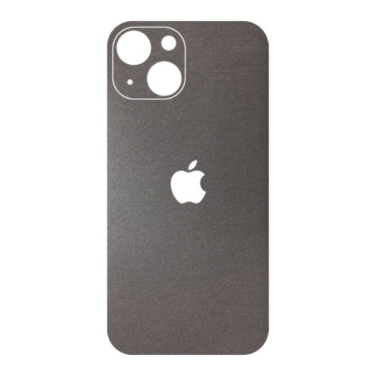 Folie Skin SILKASE pentru iPhone 13 Mini, gri brushed, protectie spate telefon (SILKASE, iPhone 13 Mini) by www.silkase.ro Folie Skin SILKASE pentru iPhone 13 Mini, gri brushed, protectie spate telefon (iPhone 13 Mini, S0139) by www.silkase.ro