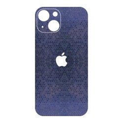 Folie Skin SILKASE pentru iPhone 13, albastru hexa, protectie spate telefon Folie Skin SILKASE pentru iPhone 13, albastru hexa, protectie spate telefon
