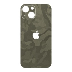 Folie Skin SILKASE pentru iPhone 13, camo verde, protectie spate telefon Folie Skin SILKASE pentru iPhone 13, camo verde, protectie spate telefon