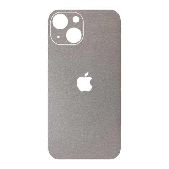 Folie Skin SILKASE pentru iPhone 13, gri deschis, protectie spate telefon (SILKASE, iPhone 13) by www.silkase.ro Folie Skin SILKASE pentru iPhone 13, gri deschis, protectie spate telefon (iPhone 13, S0165) by www.silkase.ro