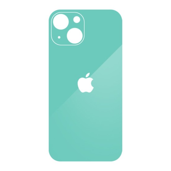 Folie Skin SILKASE pentru iPhone 13, turcoaz lucios, protectie spate telefon (iPhone 13, S0175) by www.silkase.ro