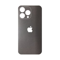 Folie Skin SILKASE pentru iPhone 13 Pro, gri brushed, protectie spate telefon Folie Skin SILKASE pentru iPhone 13 Pro, gri brushed, protectie spate telefon