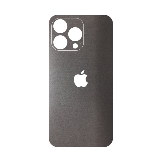 Folie Skin SILKASE pentru iPhone 13 Pro, gri brushed, protectie spate telefon (SILKASE, iPhone 13 Pro) by www.silkase.ro Folie Skin SILKASE pentru iPhone 13 Pro, gri brushed, protectie spate telefon (iPhone 13 Pro, S0189) by www.silkase.ro