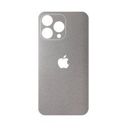 Folie Skin SILKASE pentru iPhone 13 Pro, gri deschis, protectie spate telefon Folie Skin SILKASE pentru iPhone 13 Pro, gri deschis, protectie spate telefon