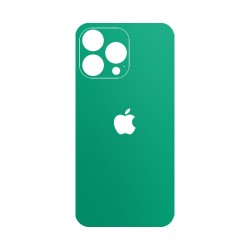 Folie Skin SILKASE pentru iPhone 13 Pro, turcoaz mat, protectie spate telefon