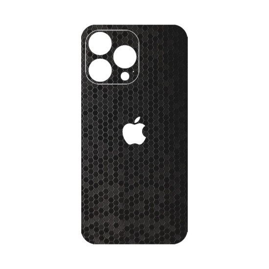 Folie Skin SILKASE pentru iPhone 13 Pro, negru hexa, protectie spate telefon (SILKASE, iPhone 13 Pro) by www.silkase.ro Folie Skin SILKASE pentru iPhone 13 Pro, negru hexa, protectie spate telefon (iPhone 13 Pro, S0196) by www.silkase.ro