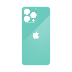 Folie Skin SILKASE pentru iPhone 13 Pro, turcoaz lucios, protectie spate telefon