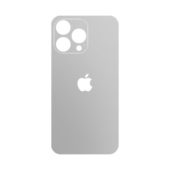 Folie Skin SILKASE pentru iPhone 13 Pro Max, alb mat, protectie spate telefon (iPhone 13 Pro Max, S0209) by www.silkase.ro