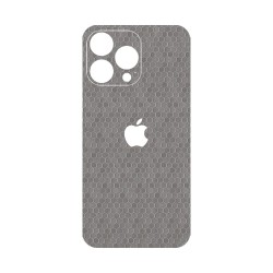 Folie Skin SILKASE pentru iPhone 13 Pro Max, gri hex, protectie spate telefon