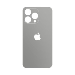 Folie Skin SILKASE pentru iPhone 13 Pro Max, gri ice, protectie spate telefon