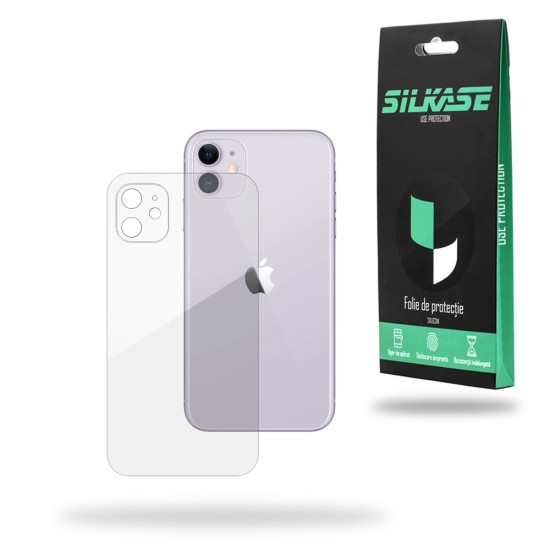 Folie spate pentru iPhone 11, SILKASE, silicon regenerabil (SILKASE, iPhone 11) by www.silkase.ro Folie spate pentru iPhone 11, SILKASE, silicon regenerabil (iPhone 11, F0258) by www.silkase.ro