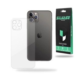 Folie spate pentru iPhone 11 Pro, SILKASE, silicon regenerabil