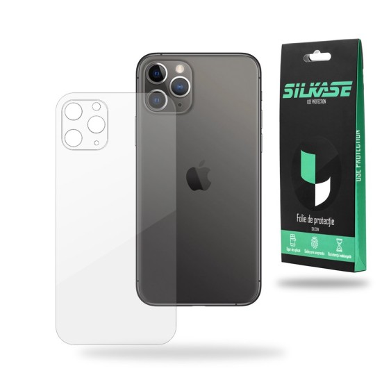 Folie spate pentru iPhone 11 Pro, SILKASE, silicon regenerabil (SILKASE, iPhone 11 Pro) by www.silkase.ro Folie spate pentru iPhone 11 Pro, SILKASE, silicon regenerabil (iPhone 11 Pro, F0261) by www.silkase.ro