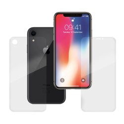 Set folii SILKASE, pentru iPhone XR, protectie ecran, spate, silicon regenerabil