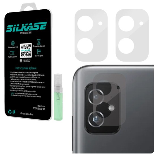 Set folii SILKASE pentru Asus Zenfone 8, 3 buc, protectie camera silicon, regenerabile, antibacteriene (SILKASE, Set Folii Camere silicon) by www.silkase.ro Set folii SILKASE pentru Asus Zenfone 8, 3 buc, protectie camera silicon, regenerabile, antibacteriene (Zenfone 8, C0143) by www.silkase.ro