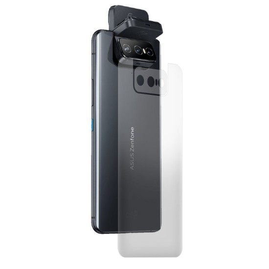 Folie spate mata SILKASE pentru Asus Zenfone 8 Flip, protectie spate, silicon regenerabil (SILKASE, Folie Silicon Spate Mata) by www.silkase.ro Folie spate mata SILKASE pentru Asus Zenfone 8 Flip, protectie spate, silicon regenerabil (Zenfone 8 Flip, F2094) by www.silkase.ro