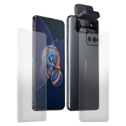 Set 2 folii mate SILKASE pentru Asus Zenfone 8 Flip, protectie telefon, silicon regenerabil