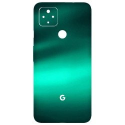Folie Skin SILKASE pentru Google Pixel 4a 5G, verde emerald, protectie spate telefon